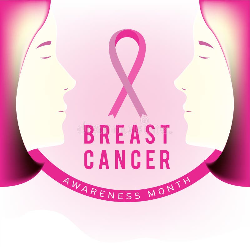 Breast Cancer Awareness Month Design Campaign For Social Media Poster