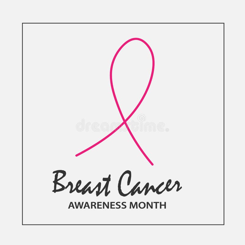Breast Cancer Awareness Month Stock Vector Illustration Of Banner