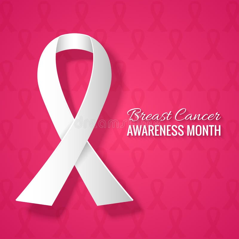 Breast Cancer Awareness Month Pink Background