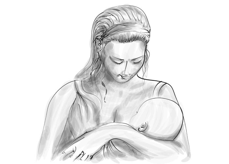 Download Breast-Feeding, Maternity, Mother. Royalty-Free Vector