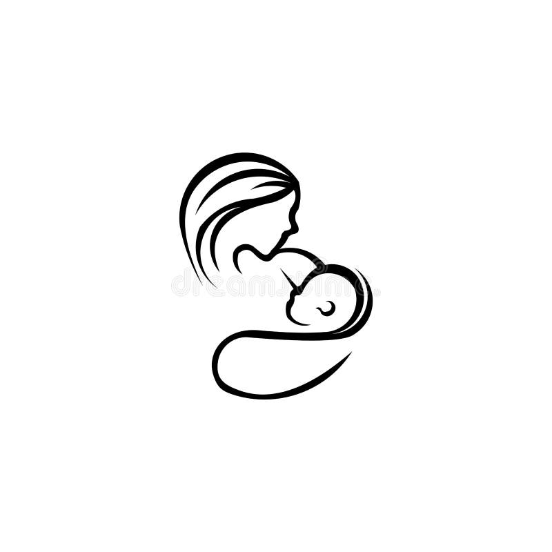 Breastfeeding Mother Line Art Sticker / Breastfeeding Mother / Mother's Day  Gift / WBW / World Breastfeeding Week - Etsy