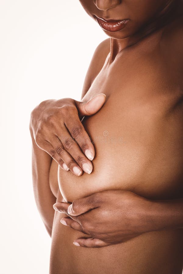 Breast self exam - BSE stock photo. Image of pain, race - 143839156