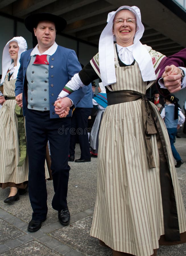 Breton Dancers at the Pan Celtic Festival Editorial Photo - Image of ...