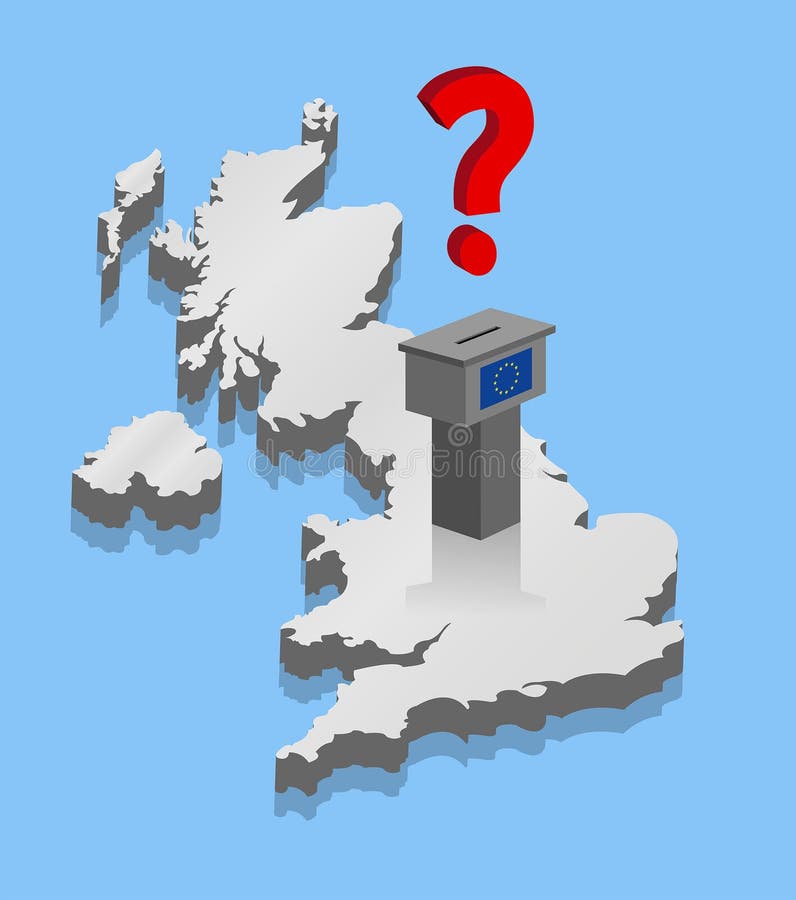Brexit Britische Eu Fragen Mark Concept Stock Abbildung Illustration Von Brexit Concept