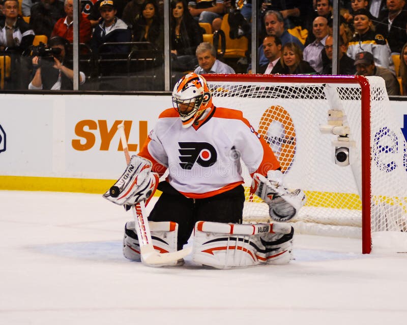 Former Philadelphia Flyers goalie Brian Boucher. Former Philadelphia Flyers goalie Brian Boucher.