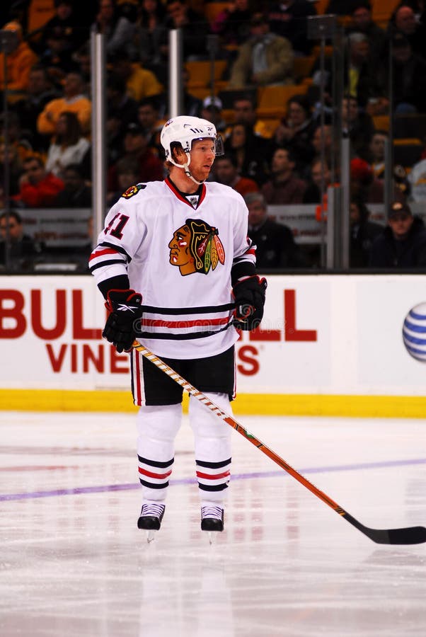 Chicago Blackhawks defenseman Brian Campbell #51. Chicago Blackhawks defenseman Brian Campbell #51.