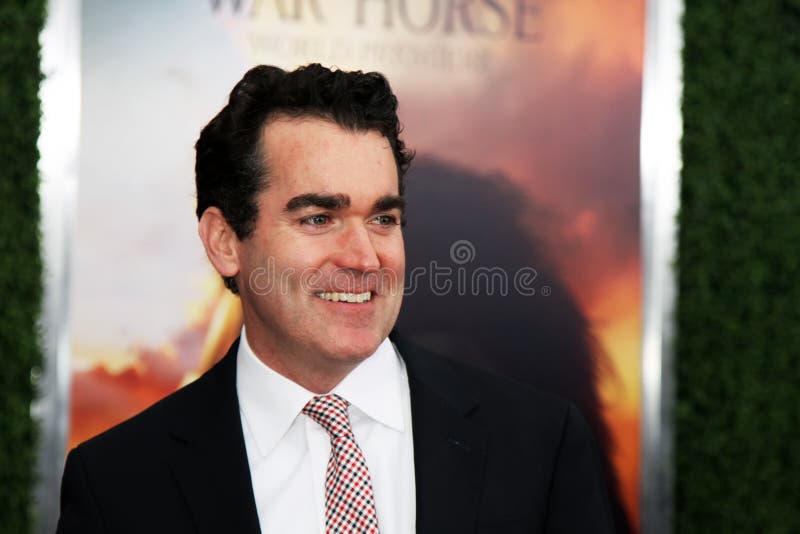 Film and Stage actor, Brian D'Arcy James arrives on the red carpet at Lincoln Center in New York City for the world premiere of the film War Horse, on Dec. 4, 2011.