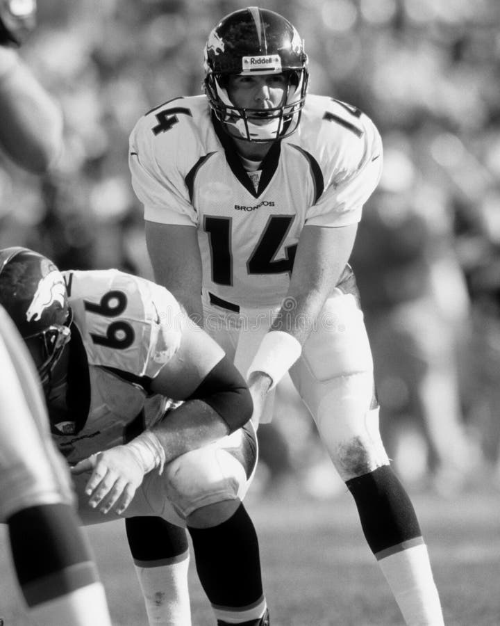 Denver Broncos QB Brian Griease, #14. (Image taken from B&W negative.). Denver Broncos QB Brian Griease, #14. (Image taken from B&W negative.)