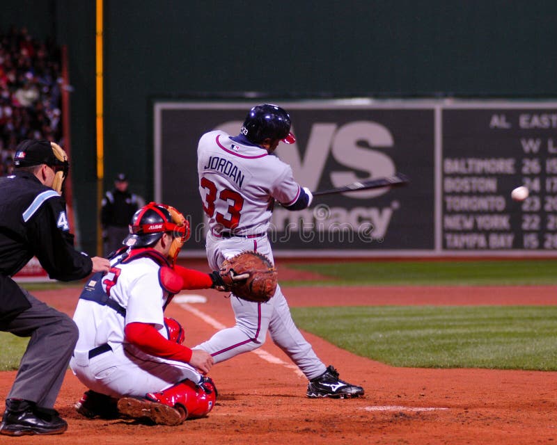 Former Atlanta Braves outfielder Brian Jordan. Former Atlanta Braves outfielder Brian Jordan.