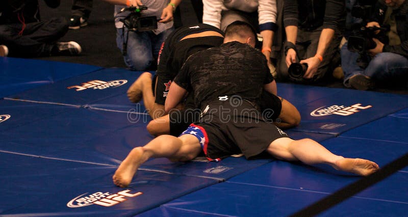 Brian Stann at the MGM practicing for UFC 125. Brian Stann at the MGM practicing for UFC 125