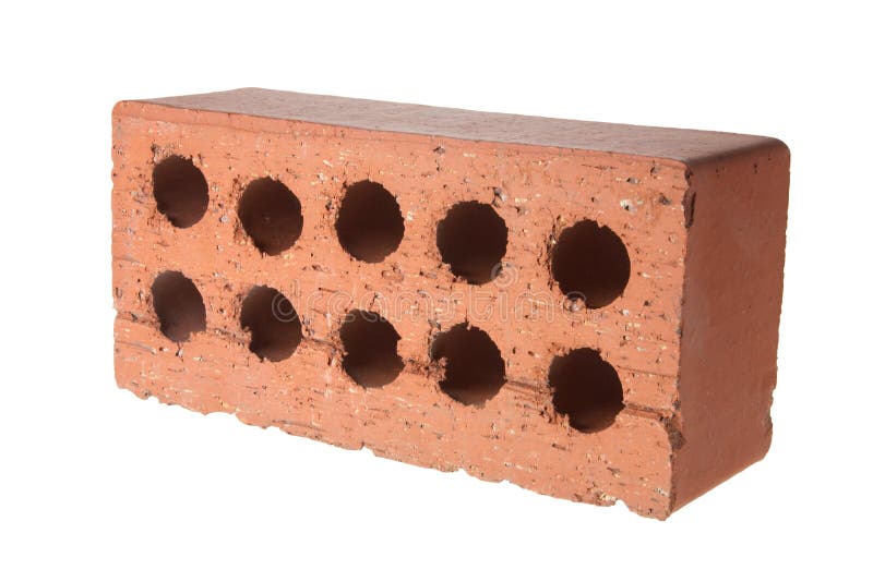 Piece of Brick on White Background. Roughness stock images, royalty-free photos and pictures