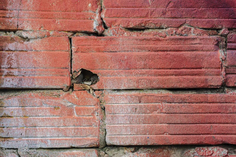 Brick damaged stock image. Image of frame, texture, empty 91604585