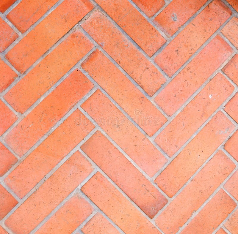 Brick floor Geometric design royalty free stock photos