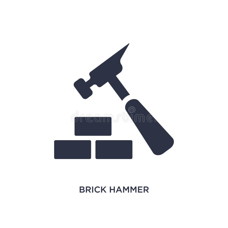 Construction Concept. Bricks, Trowel, Hammer And Level. Stock
