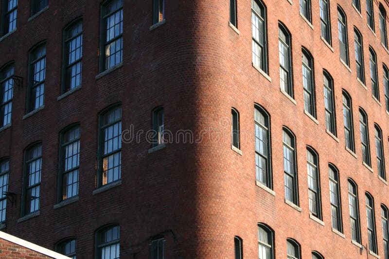 Brick house zdjęcie stock