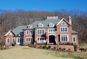 Brick Luxury Home 29 Stock Image Image Of Expensive 12333433