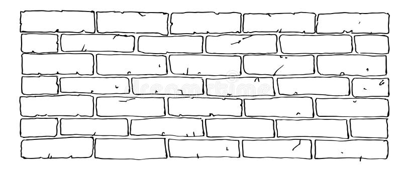 White Brick Wall Line Drawing Stock Illustrations – 1,799 White Brick Wall Line  Drawing Stock Illustrations, Vectors & Clipart - Dreamstime
