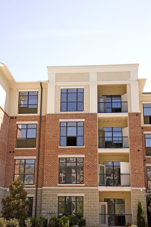 Brick and Stucco Apartments