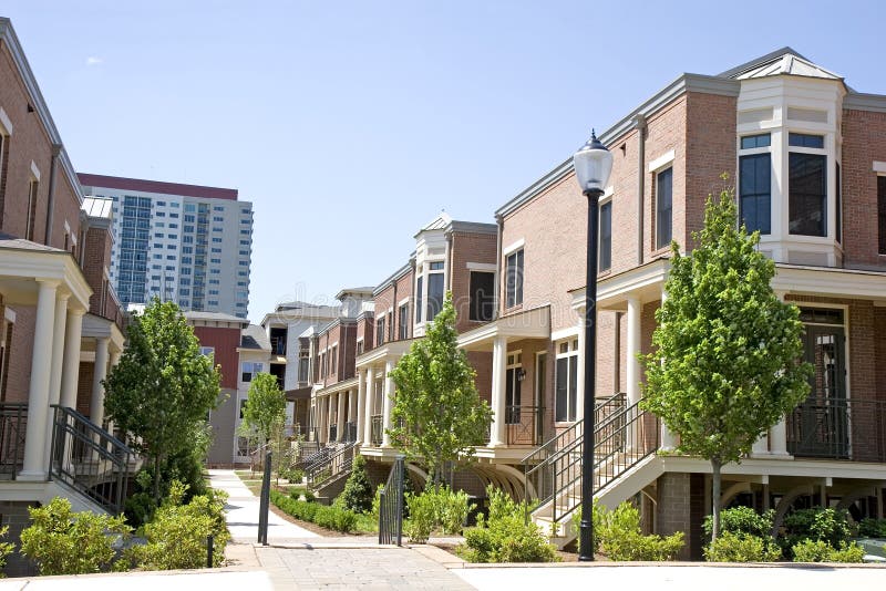 Brick Townhouses