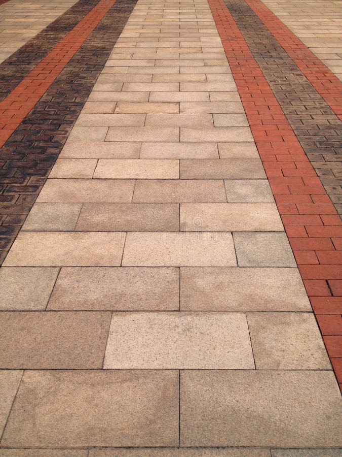 Brick Walk Way background royalty free stock images