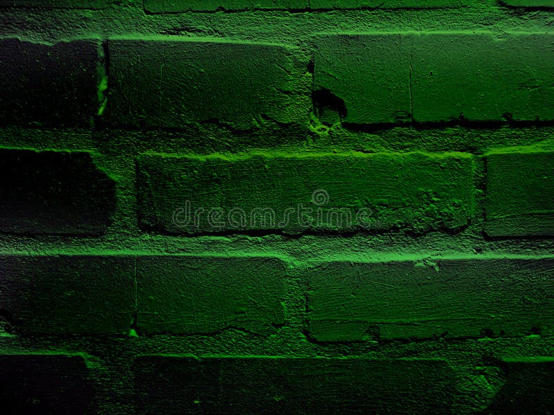 Brick wall background modern design neon disco wallpaper close surface abstract texture backdrop stock photo