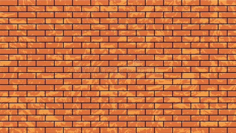 Brick wall background. Vector textured pattern illustration royalty free illustration