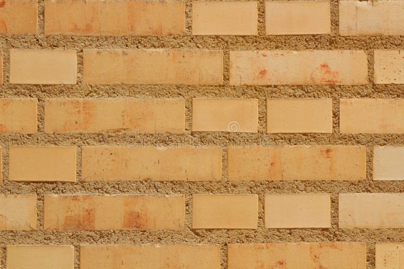 Detail view of a brick wall of a building