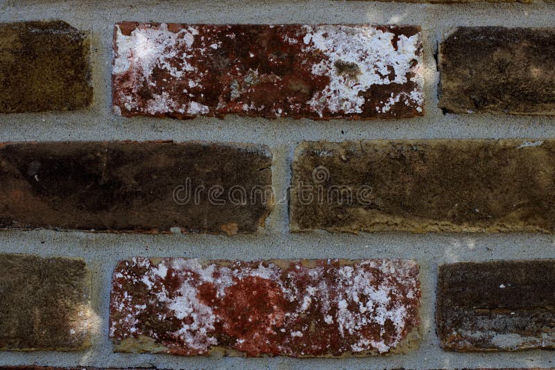 Brick Wall stock photo. Image of high, masonry, stucco 78620224