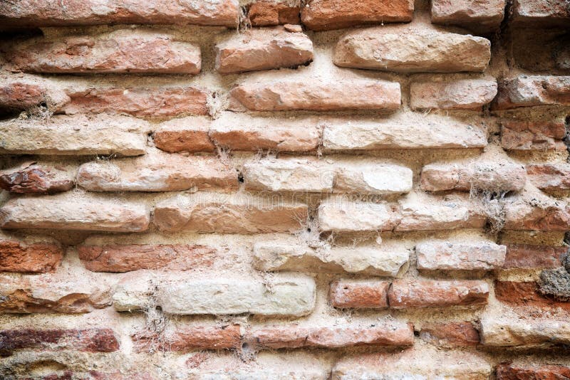 Brick wall view stock photo. Image of solid, pieces 168221044
