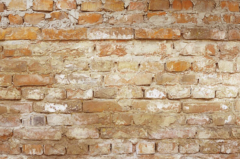 Brick Wall with White Paint Stock Photo Image of material, ordinary