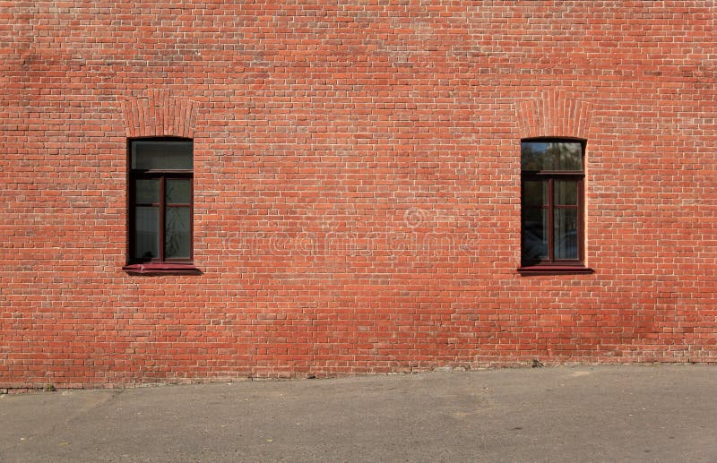 Brick Wall With A Window Stock Image Image Of Exterior 65512051