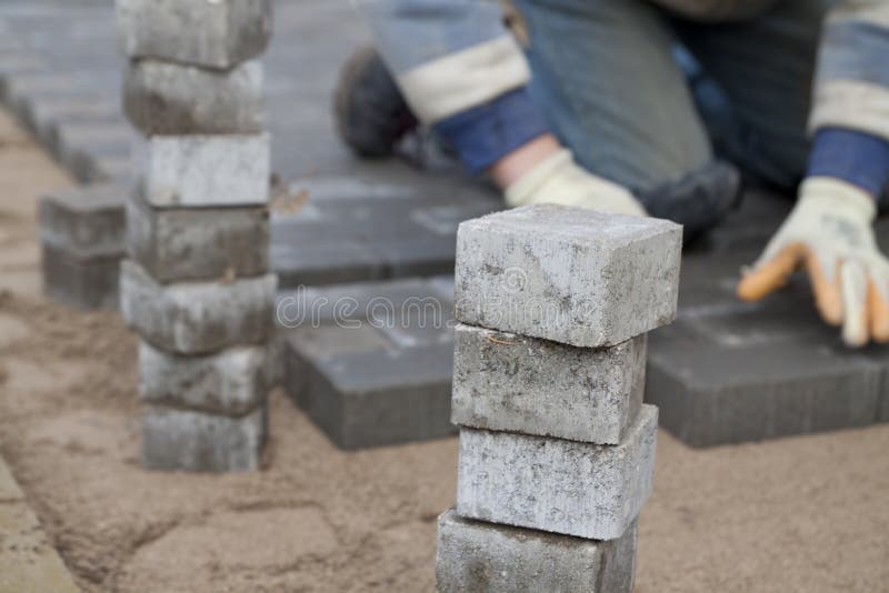 Bricklayer stock photo. Image of workman, tools, filler 16707776