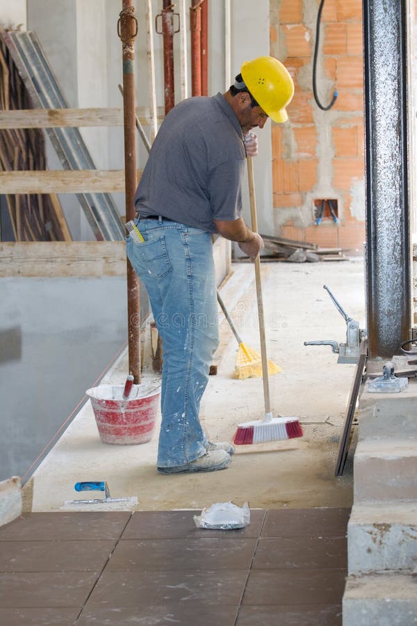 Bricklayer stock images
