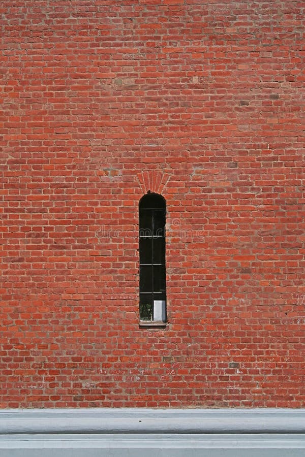 Brick wall of a tower. Satu mare stock images, royalty-free photos and pictures
