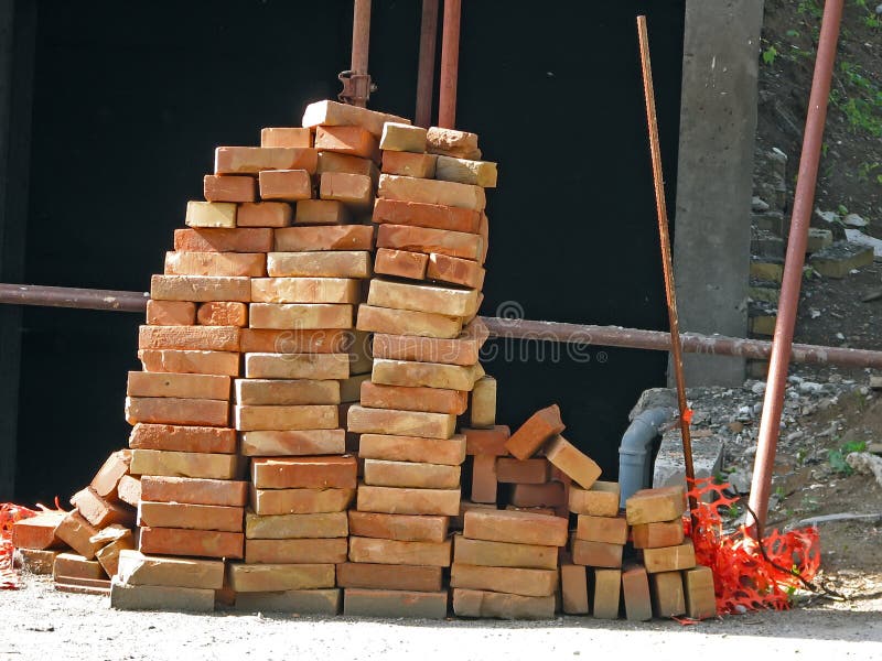 Bricks stock photo