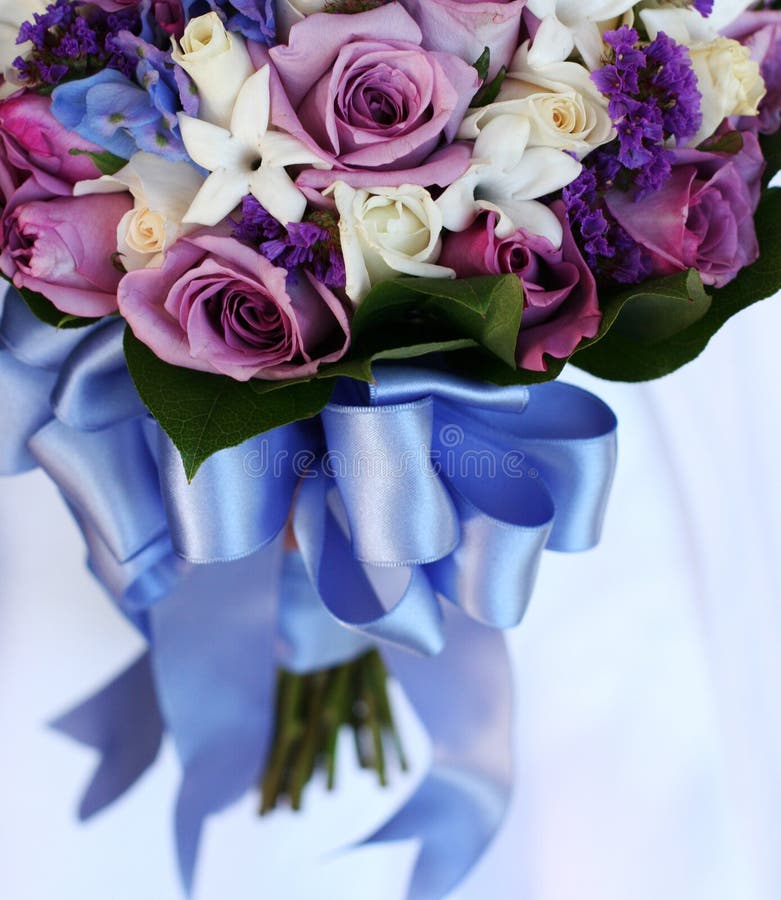 Bridal bouquet of flowers royalty free stock image