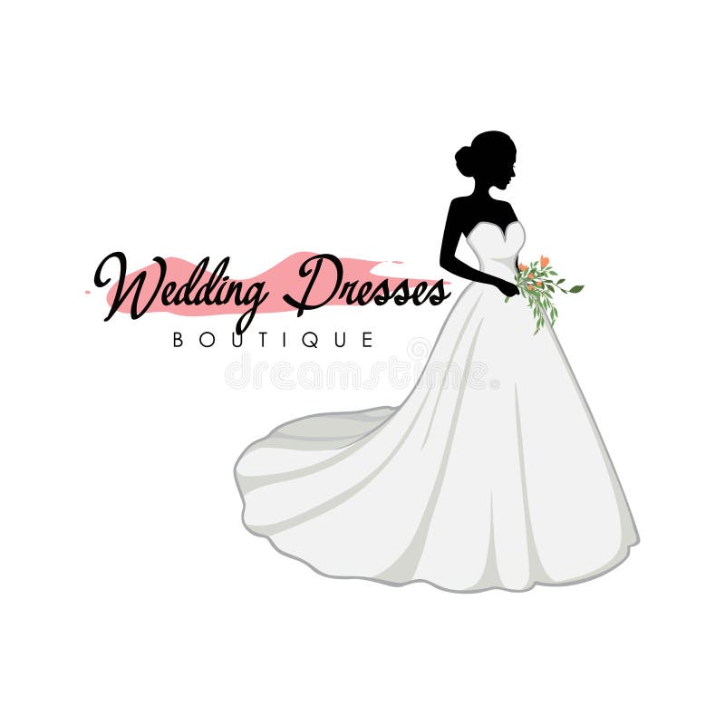 Bridal Boutique Logo, Gown Logo, Icon ...