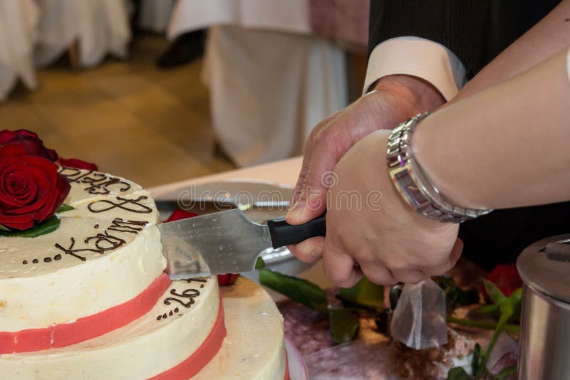 Bridal cake stock image. Image of decoration, catering 45254301
