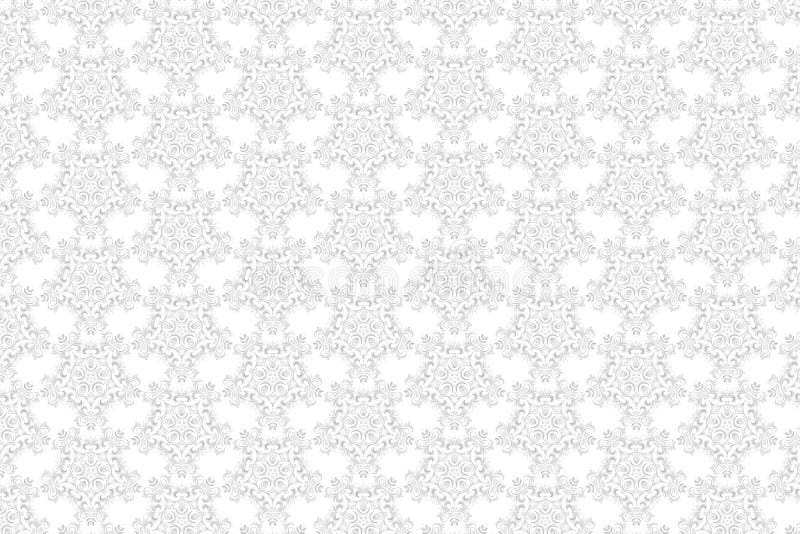 Seamless Lace Floral Pattern Stock Vector Illustration of fabric
