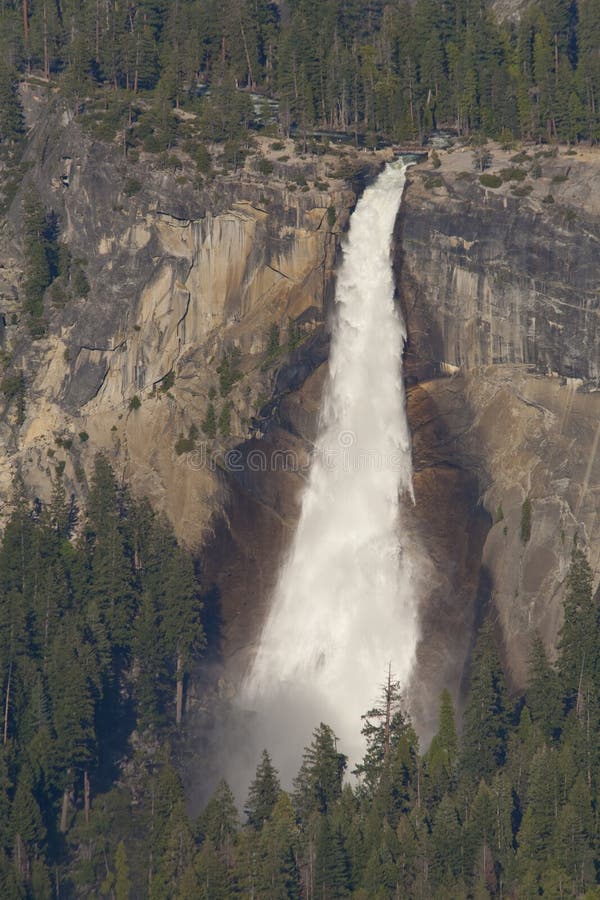 Bridal Veils Fall, Yosemite National Park Stock Photo Image of
