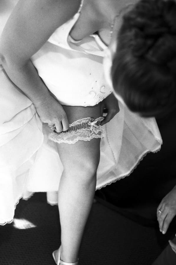 Bride & garter