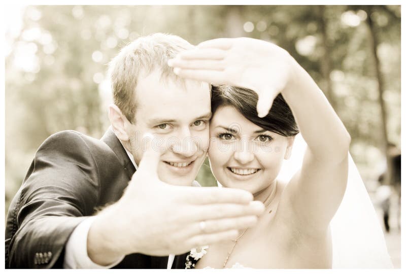 Bride and groom