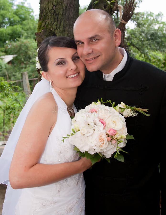 Bride and groom