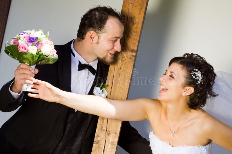 Bride and groom