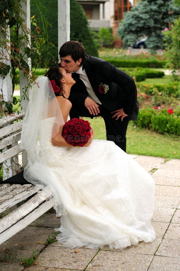 Bride and Groom royalty free stock photography