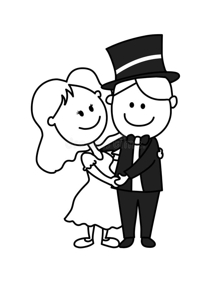 Bride Drawing Groom Stock Illustrations 6 540 Bride Drawing
