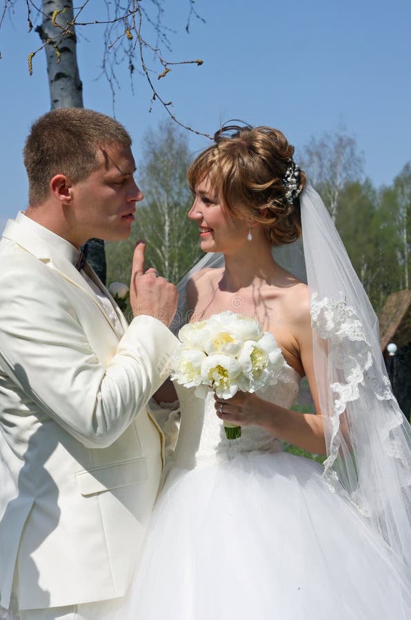 Bride and groom stock photo. Image of pair, marry, celebratory - 8353616