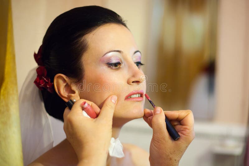 Bride makeup