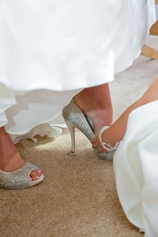 Bridesmaids Stunning Diamante Bride Prom Night Shoes Wedding Shoes 