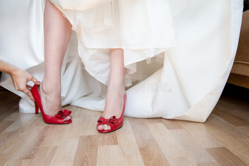 bride shoes